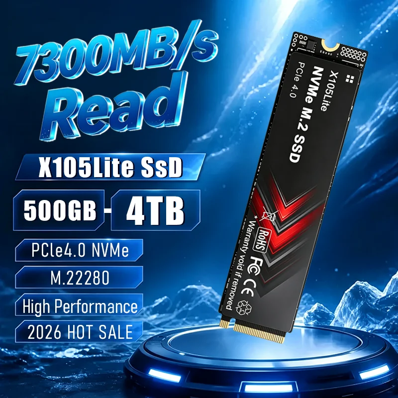 M.2 Nvme 4Tb Pcie 4.0 Ssd - NUEVO X105Lite 500GB-4TB PCIe 4.0 NVMe