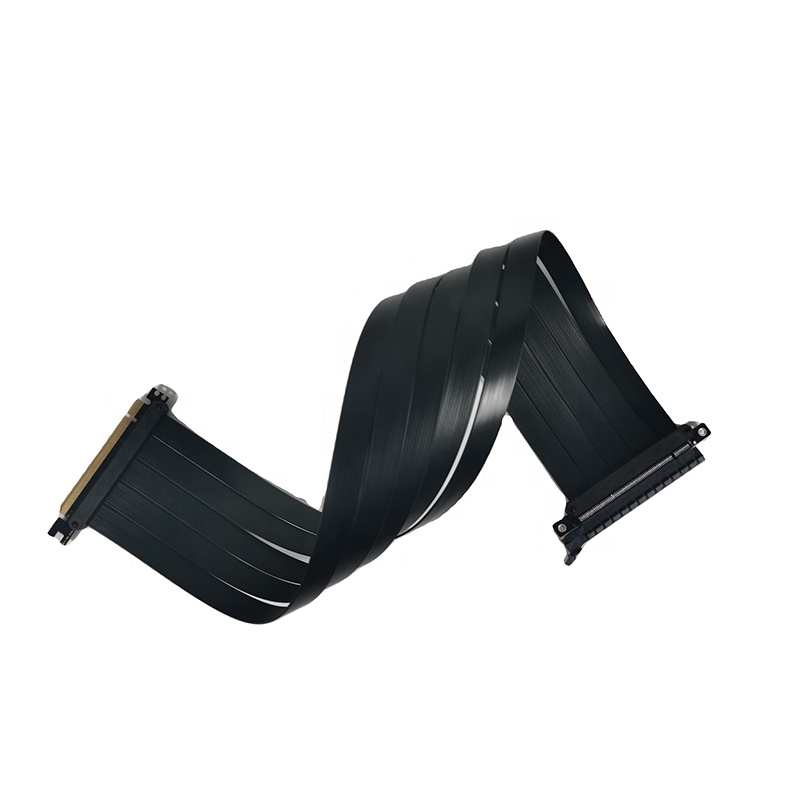 Pcie 4.0 X16 Riser Cable 90 Degree - El más nuevo Cable gráfico Flexible