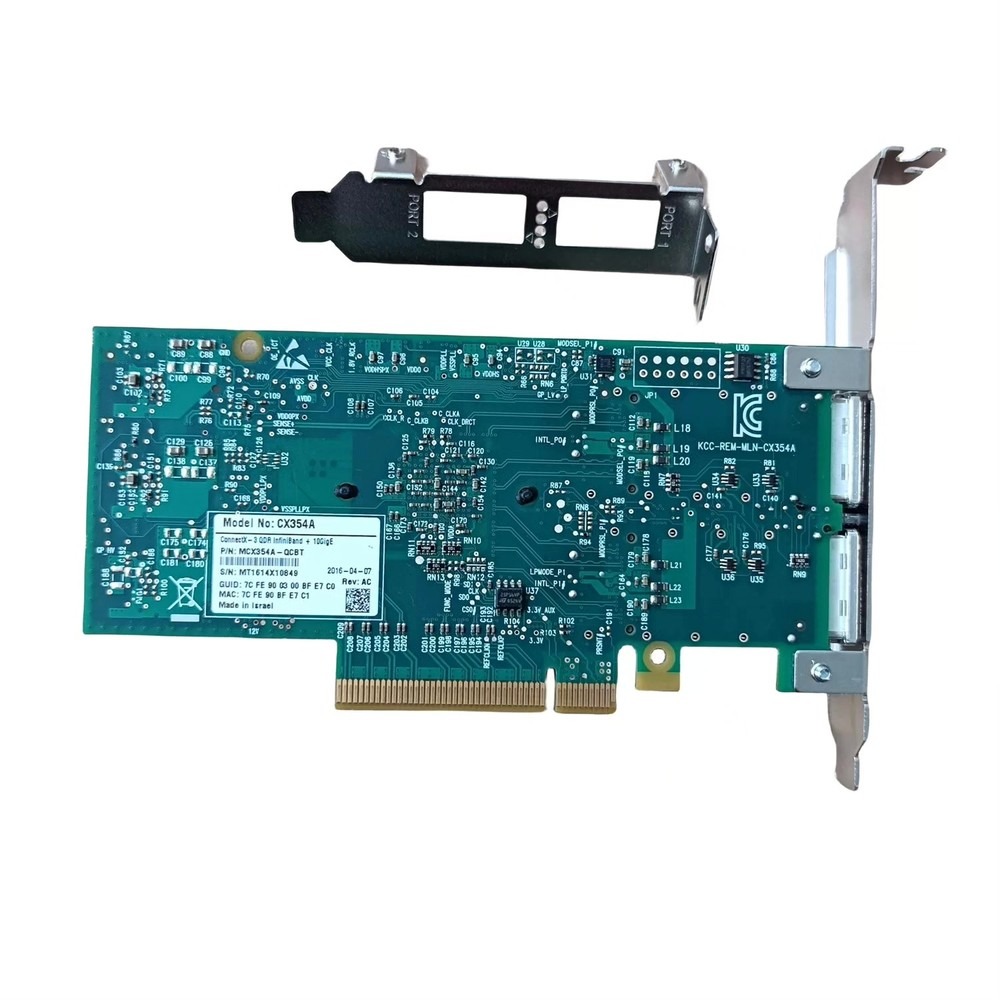 Tarjeta de red Mellanox MCX354 - 10Gb Sfp+ Pcie Network Card Dual Port reseña y precio