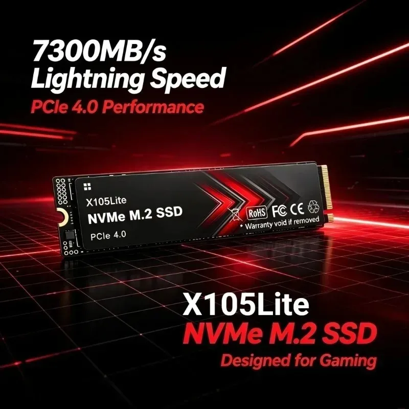 NUEVO X105Lite 500GB-4TB PCIe  - M.2 Nvme 4Tb Pcie 4.0 Ssd reseña y precio