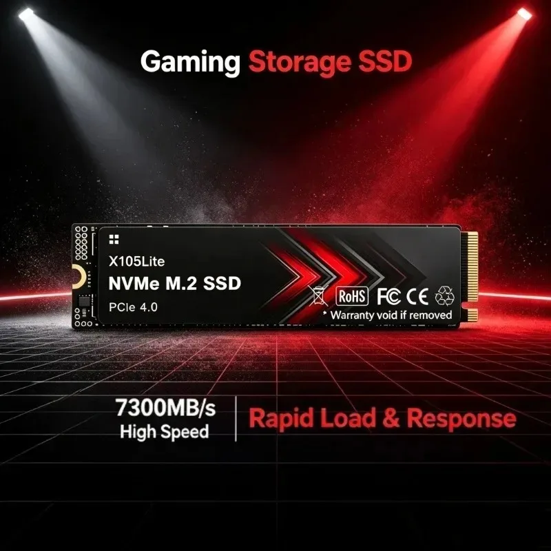 NUEVO X105Lite 500GB-4TB PCIe  - M.2 Nvme 4Tb Pcie 4.0 Ssd reseña y precio