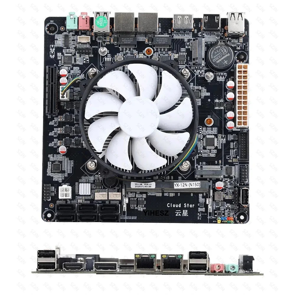 Placa Base NAS de 6 Bahías N10 - Nas Motherboard N100 6 Sata reseña y precio