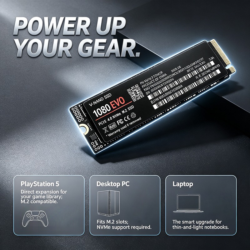 2026, NUEVO SSD interno 1080 E - M.2 Nvme 4Tb Pcie 4.0 Ssd reseña y precio