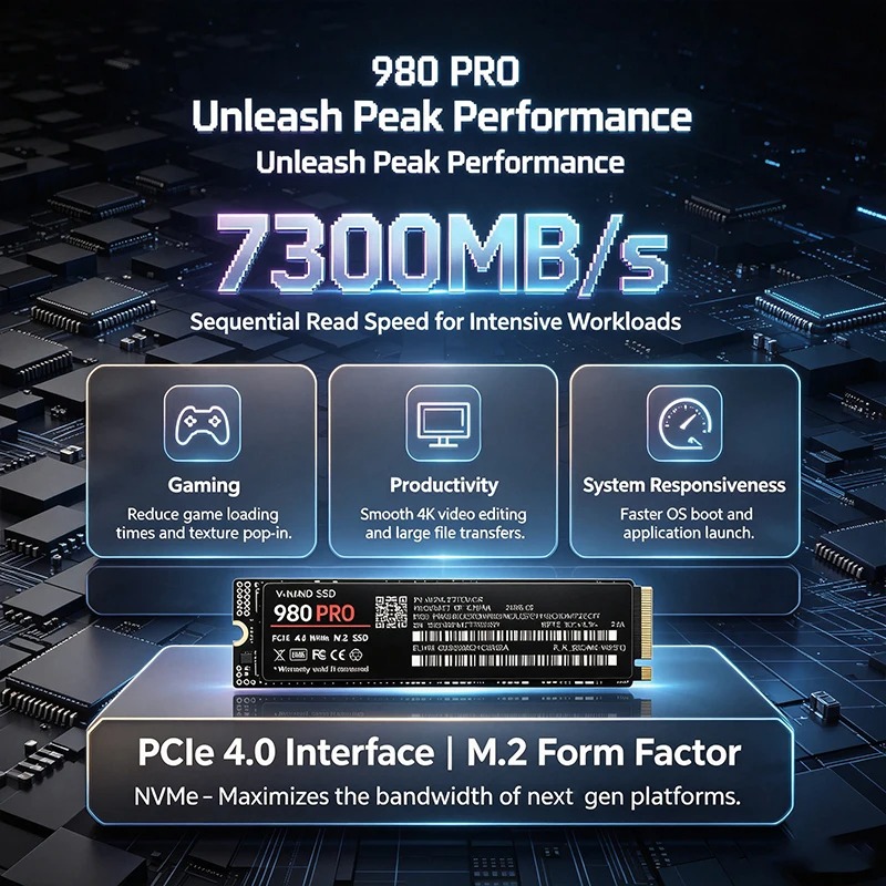 980 PRO: disco de almacenamien - M.2 Nvme 4Tb Pcie 4.0 Ssd reseña y precio