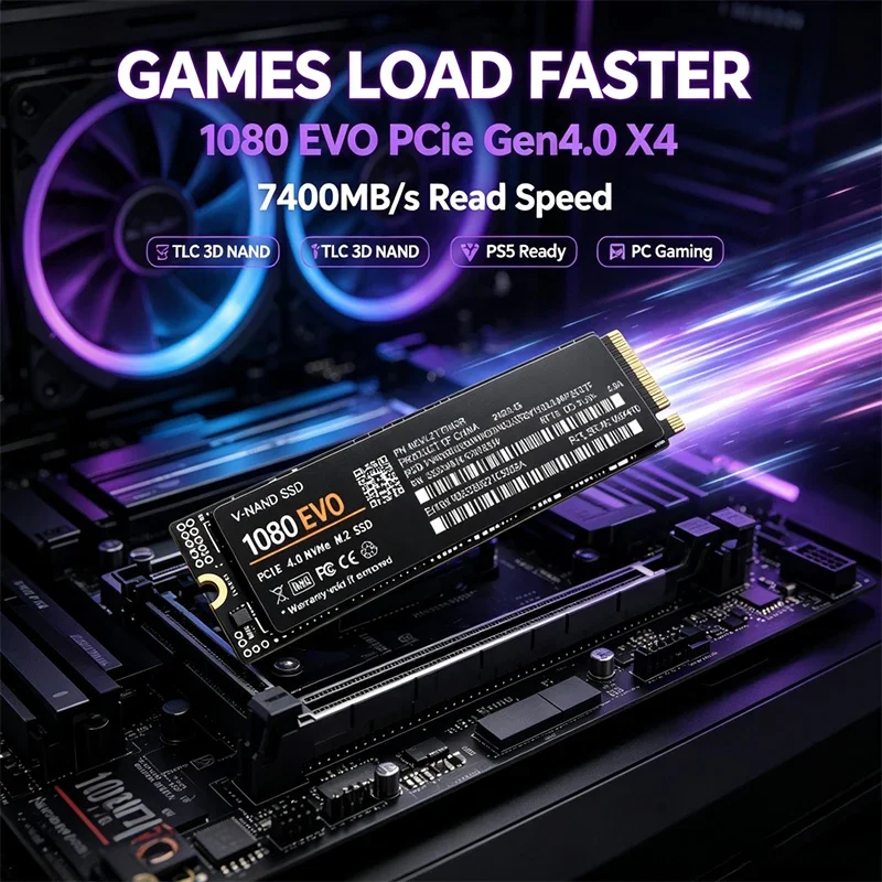 1080 EVO M.2 2280 NVMe PCIe 4. - M.2 Nvme 4Tb Pcie 4.0 Ssd reseña y precio