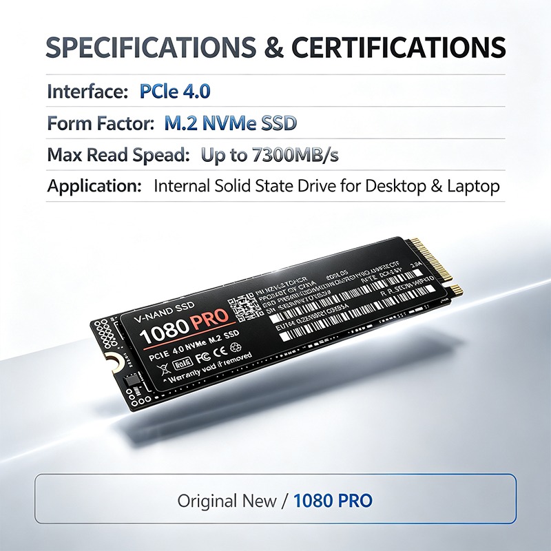 SSD NVMe M.2 PCIe 4.0 1080PRO  - M.2 Nvme 4Tb Pcie 4.0 Ssd reseña y precio
