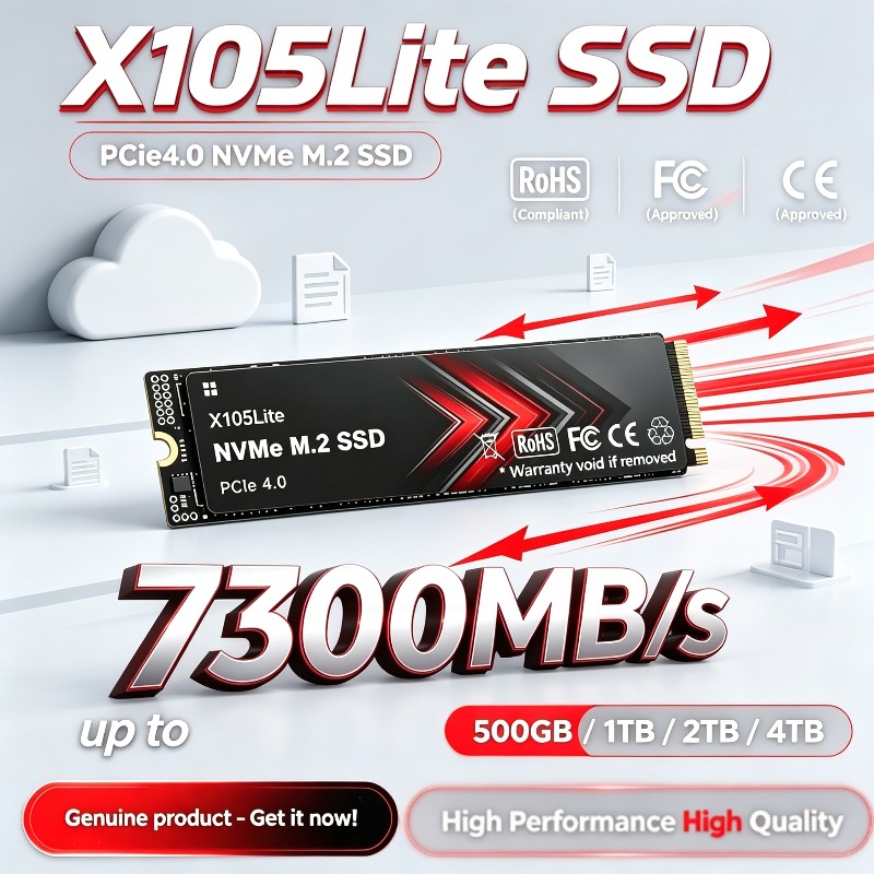 X105Lite M.2 NVMe SSD PCIe 4.0 - M.2 Nvme 4Tb Pcie 4.0 Ssd reseña y precio