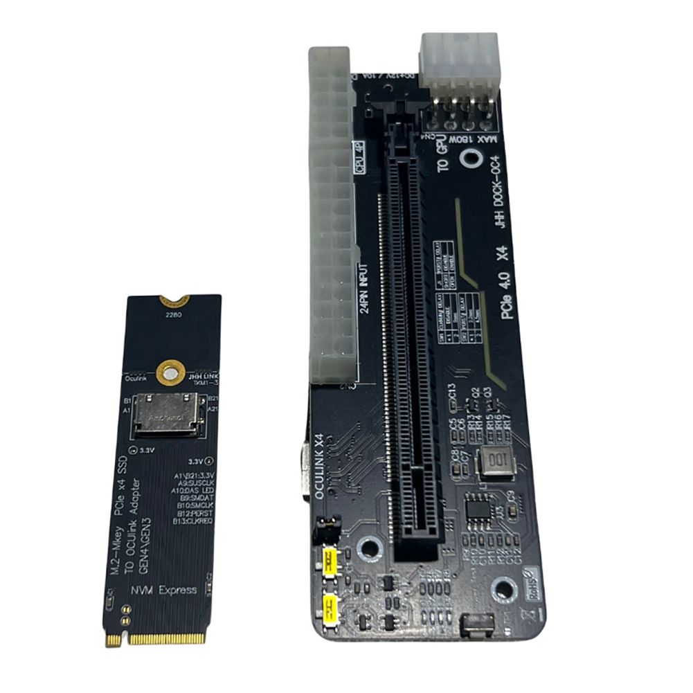 Para Oculink/M.2 NVMe tarjeta  - External Gpu Dock Pcie 4.0 Oculink reseña y precio